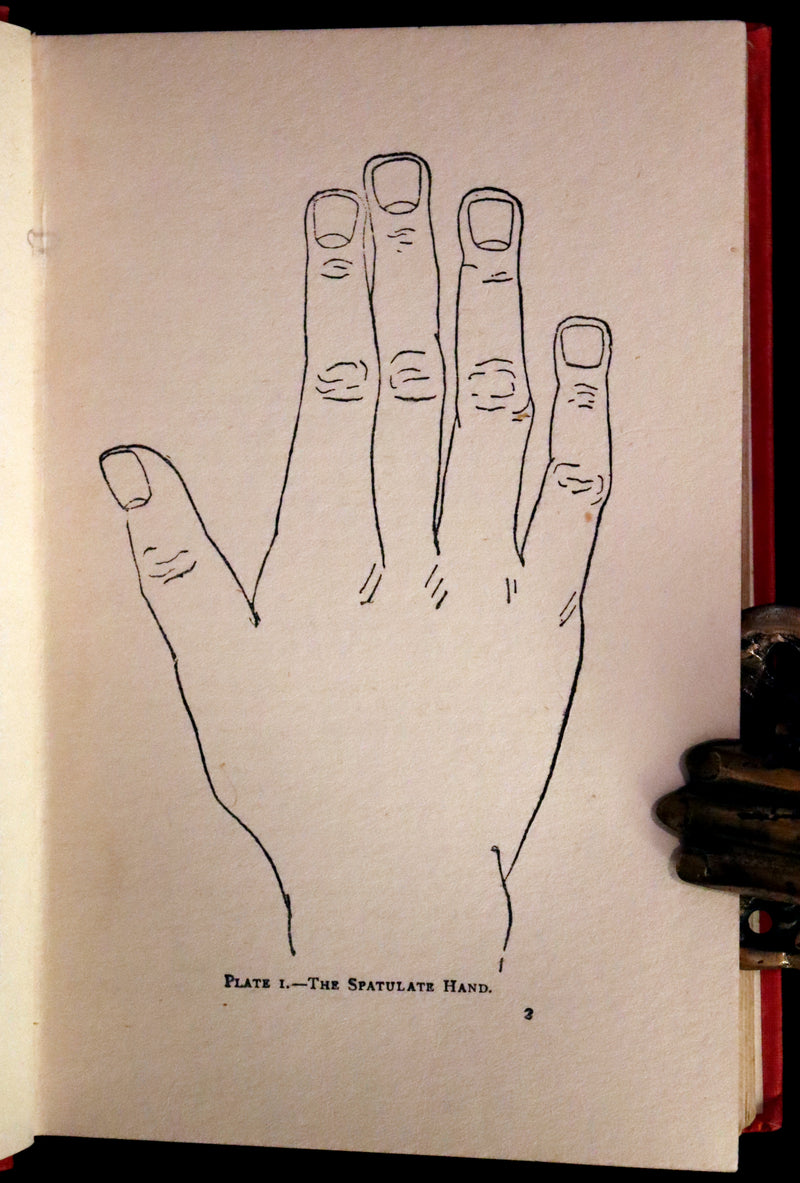 1910 Scarce CHIROMANCY Book - Practical Palmistry, Treatise on Chirosophy by Henry Frith. Illustrated.