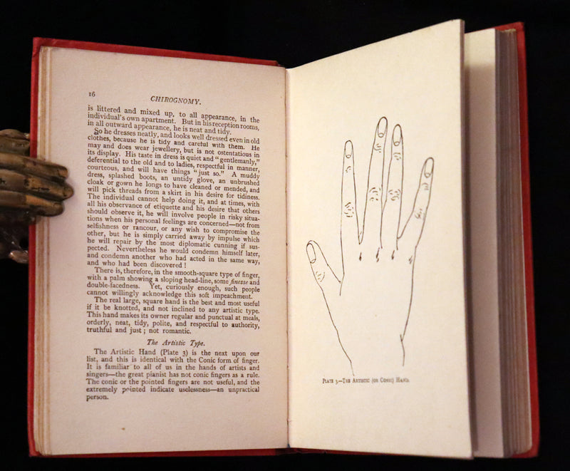 1910 Scarce CHIROMANCY Book - Practical Palmistry, Treatise on Chirosophy by Henry Frith. Illustrated.