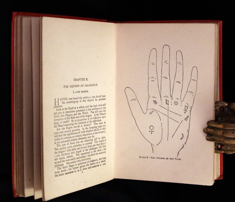 1910 Scarce CHIROMANCY Book - Practical Palmistry, Treatise on Chirosophy by Henry Frith. Illustrated.