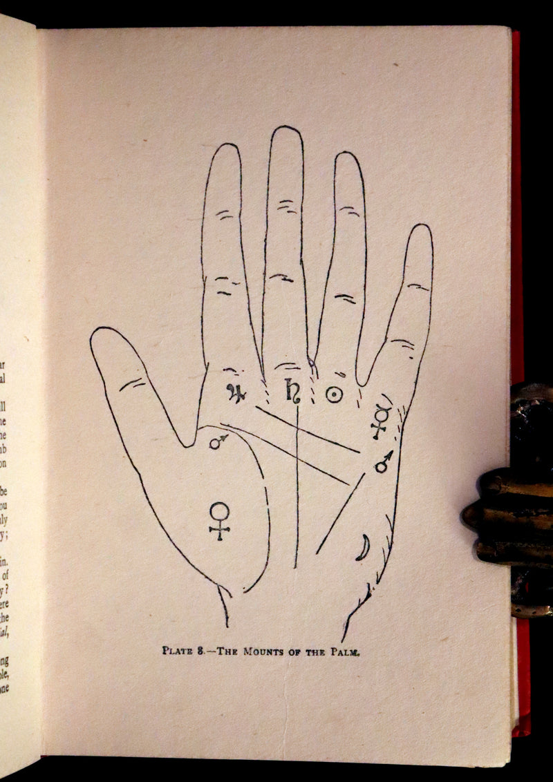 1910 Scarce CHIROMANCY Book - Practical Palmistry, Treatise on Chirosophy by Henry Frith. Illustrated.
