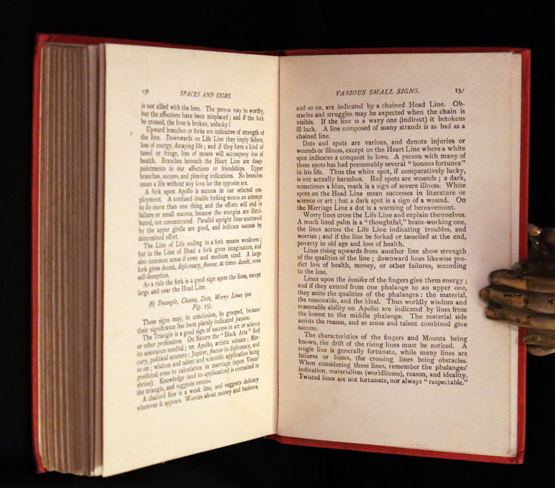 1910 Scarce CHIROMANCY Book - Practical Palmistry, Treatise on Chirosophy by Henry Frith. Illustrated.