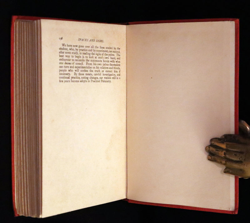 1910 Scarce CHIROMANCY Book - Practical Palmistry, Treatise on Chirosophy by Henry Frith. Illustrated.