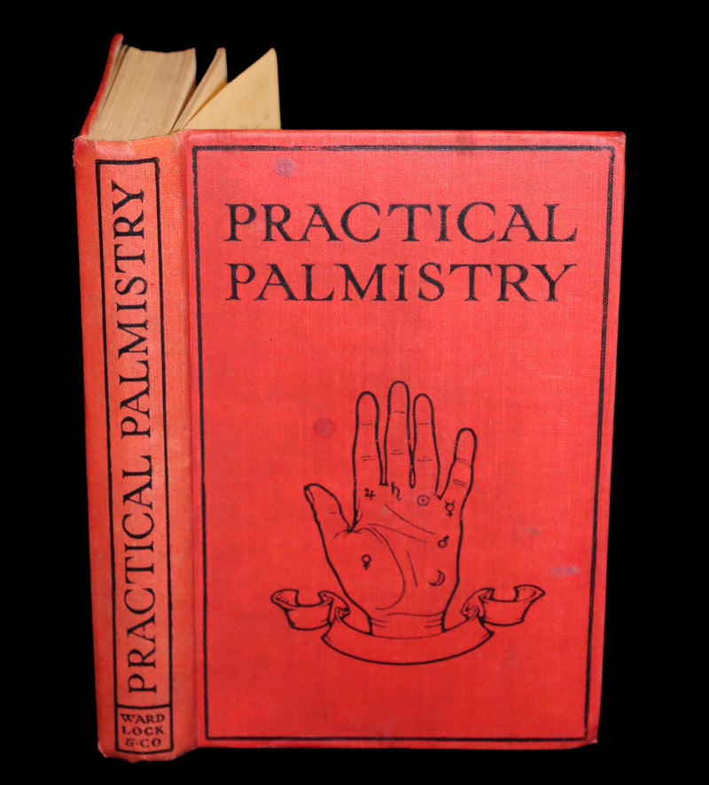 1910 Scarce CHIROMANCY Book - Practical Palmistry, Treatise on Chirosophy by Henry Frith. Illustrated.