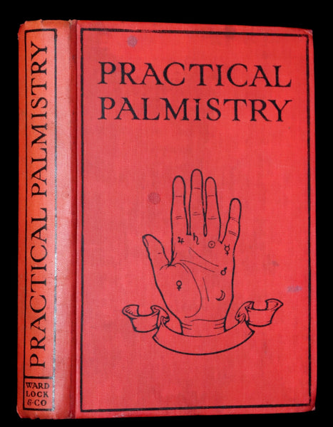1910 Scarce CHIROMANCY Book - Practical Palmistry, Treatise on Chirosophy by Henry Frith. Illustrated.