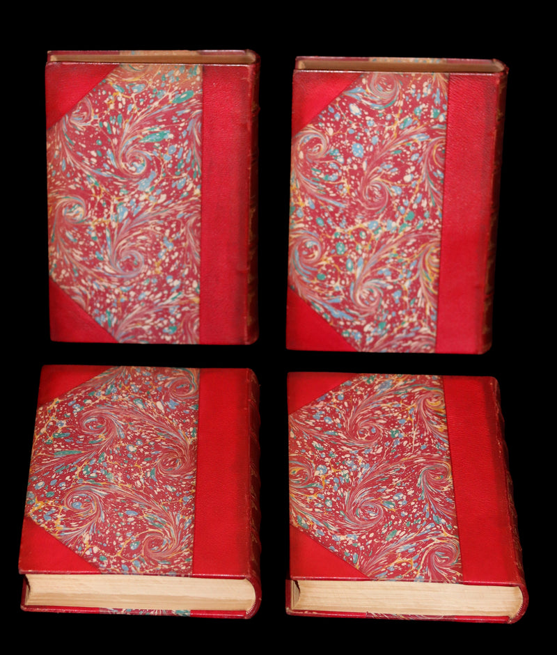 1885 Scarce Book Set - The Tales and Poems of Edgar Allan Poe. Limited Illustrated Edition.