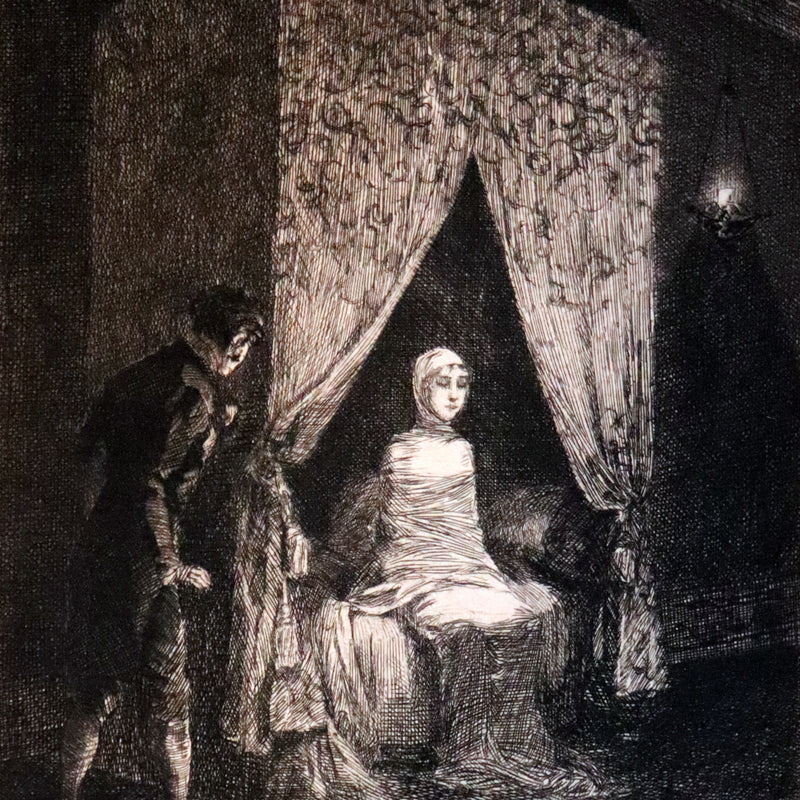 1885 Scarce Book Set - The Tales and Poems of Edgar Allan Poe. Limited Illustrated Edition.