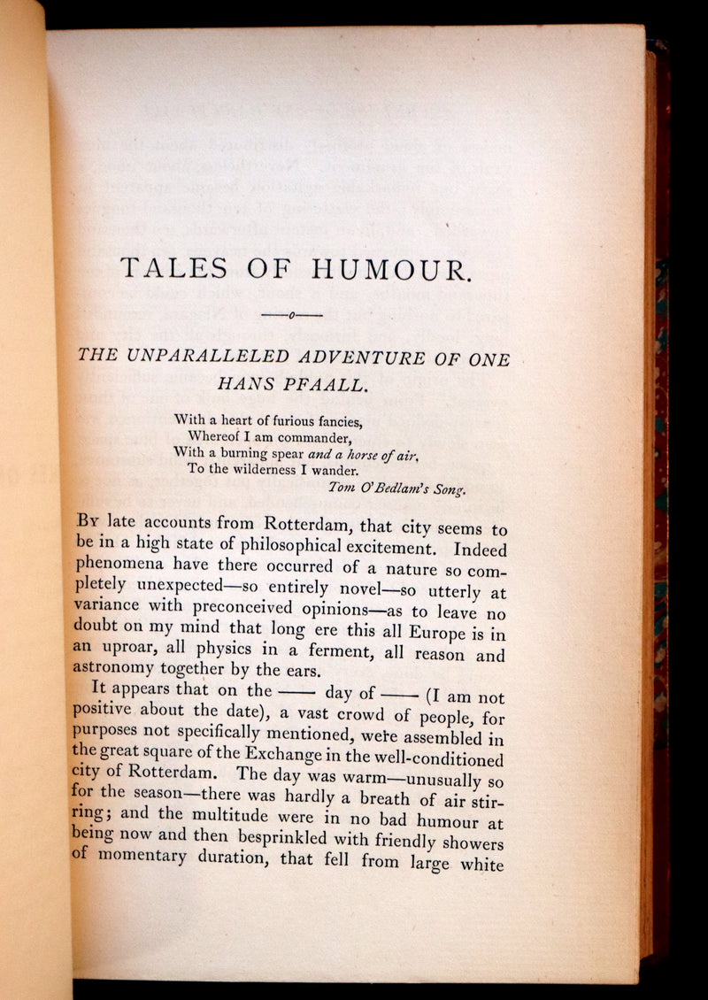 1885 Scarce Book Set - The Tales and Poems of Edgar Allan Poe. Limited Illustrated Edition.
