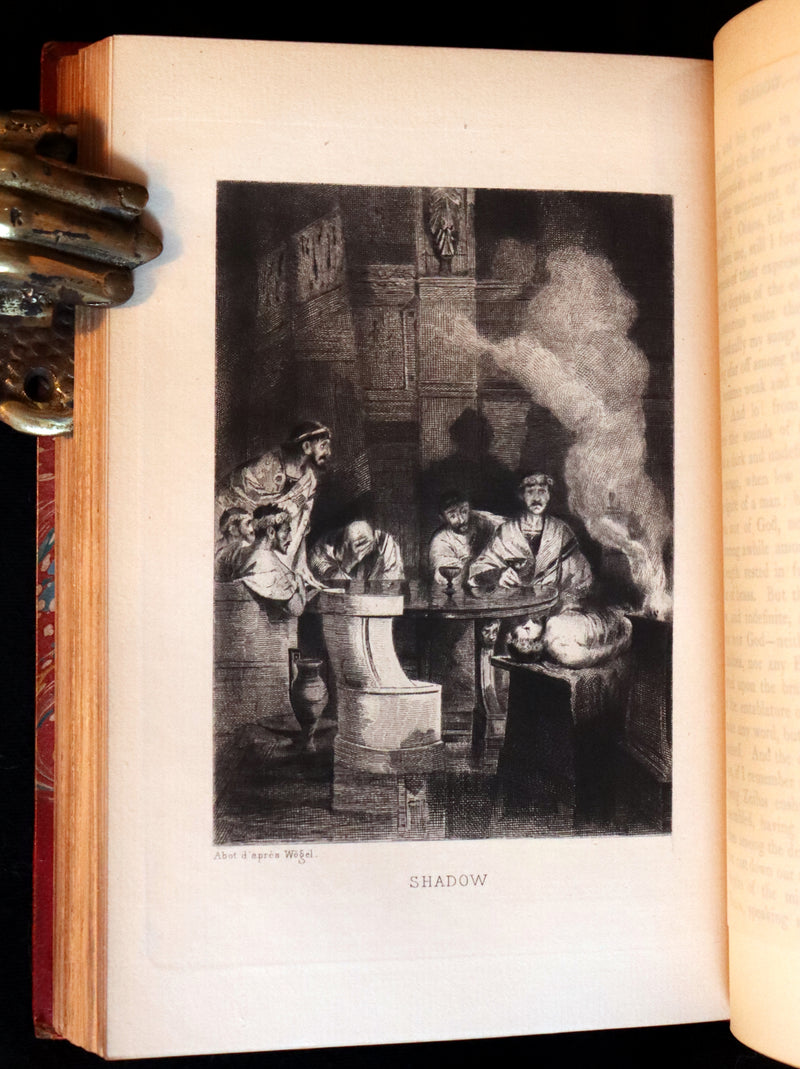 1885 Scarce Book Set - The Tales and Poems of Edgar Allan Poe. Limited Illustrated Edition.