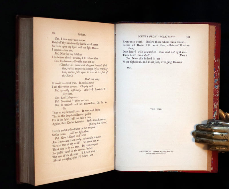 1885 Scarce Book Set - The Tales and Poems of Edgar Allan Poe. Limited Illustrated Edition.