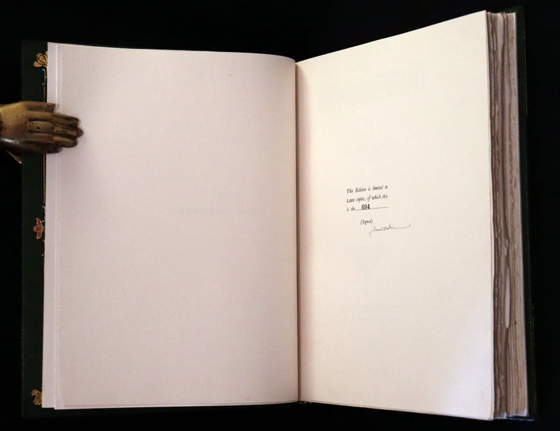 1928 Rare 1st Limited Signed Edition bound by ASPREY - A FAIRY GARLAND Being Fairy Tales from the Old French by EDMUND DULAC.