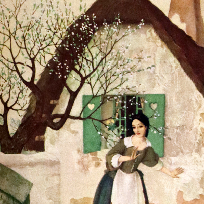 1928 Rare 1st Limited Signed Edition bound by ASPREY - A FAIRY GARLAND Being Fairy Tales from the Old French by EDMUND DULAC.