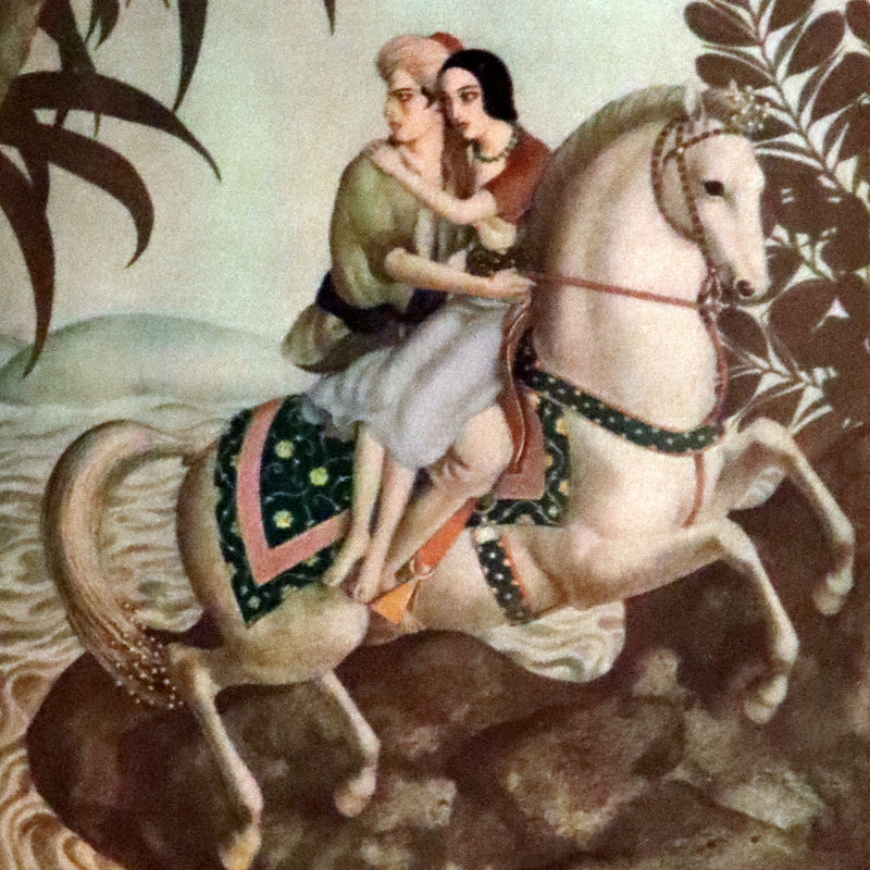 1928 Rare 1st Limited Signed Edition bound by ASPREY - A FAIRY GARLAND Being Fairy Tales from the Old French by EDMUND DULAC.