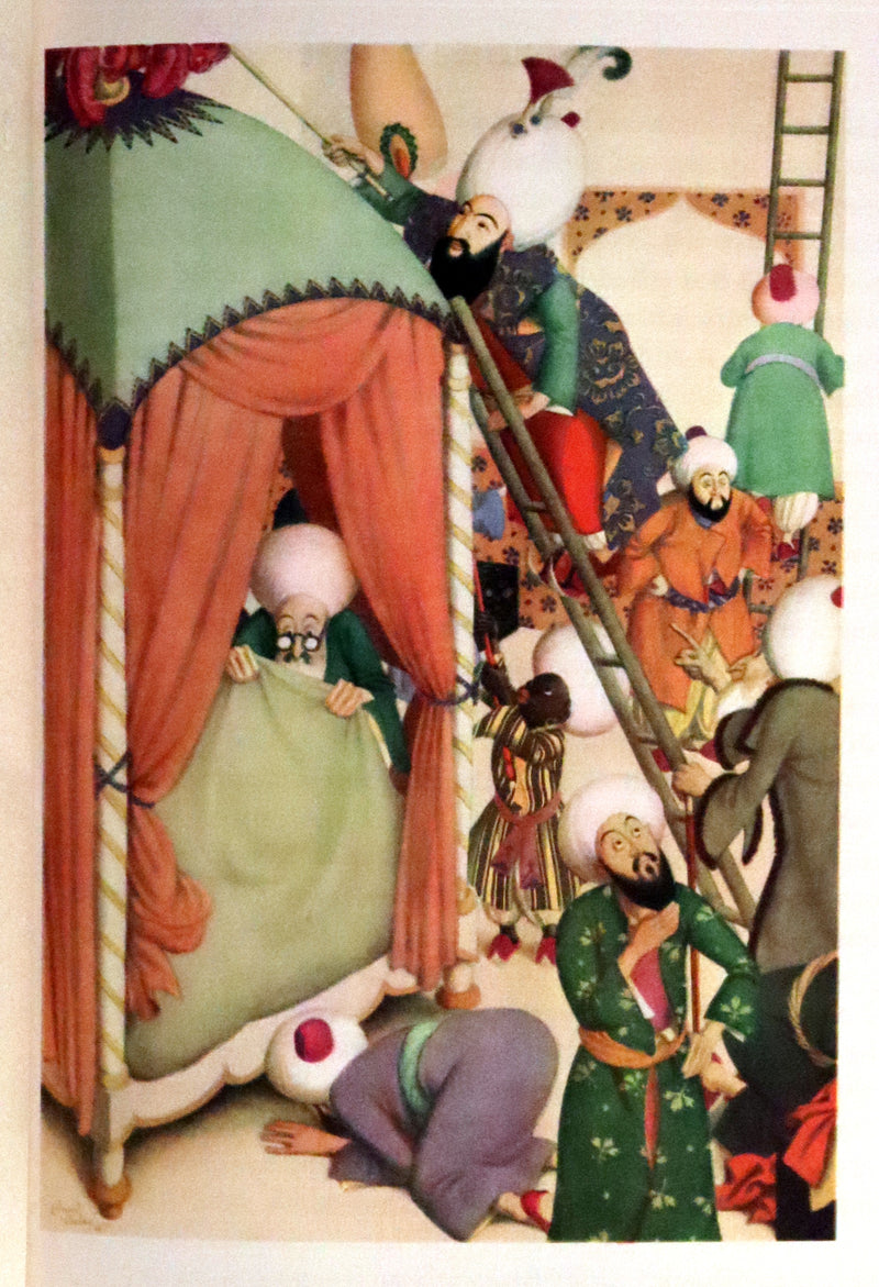 1928 Rare 1st Limited Signed Edition bound by ASPREY - A FAIRY GARLAND Being Fairy Tales from the Old French by EDMUND DULAC.