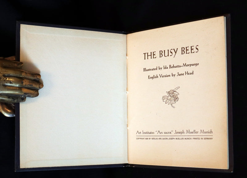 1935 Scarce First English Edition - THE BUSY BEES illustrated by Ida Bohatta-Morpurgo.