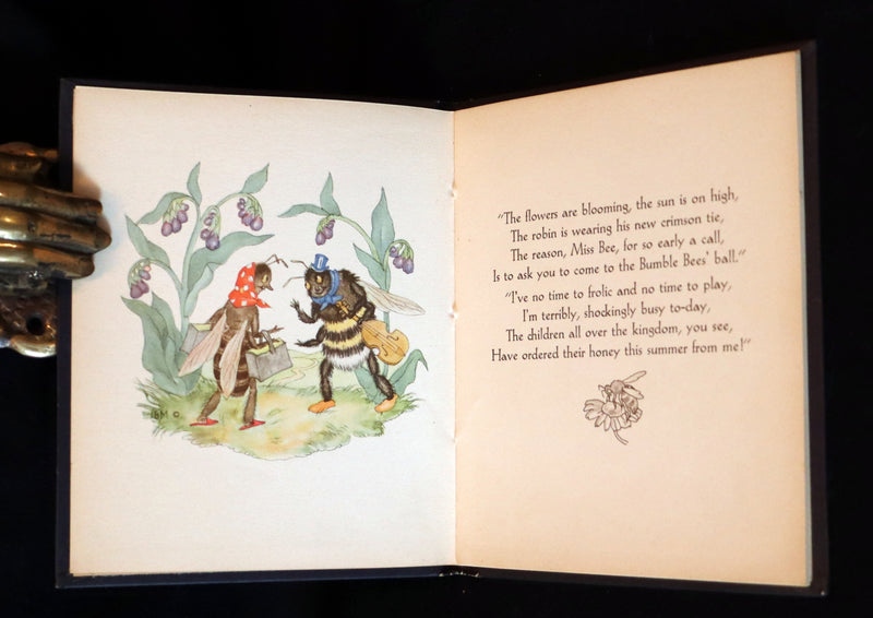 1935 Scarce First English Edition - THE BUSY BEES illustrated by Ida Bohatta-Morpurgo.