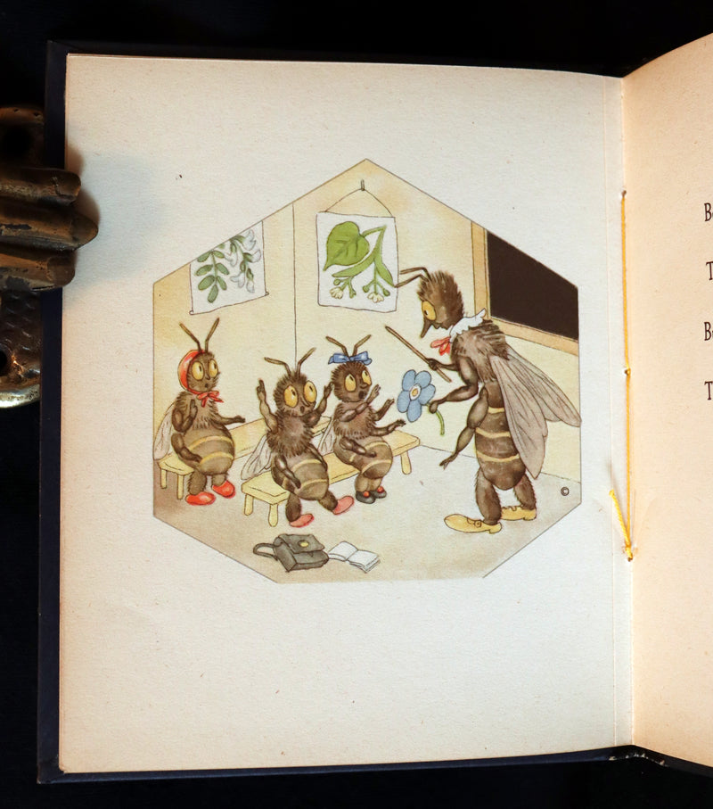 1935 Scarce First English Edition - THE BUSY BEES illustrated by Ida Bohatta-Morpurgo.