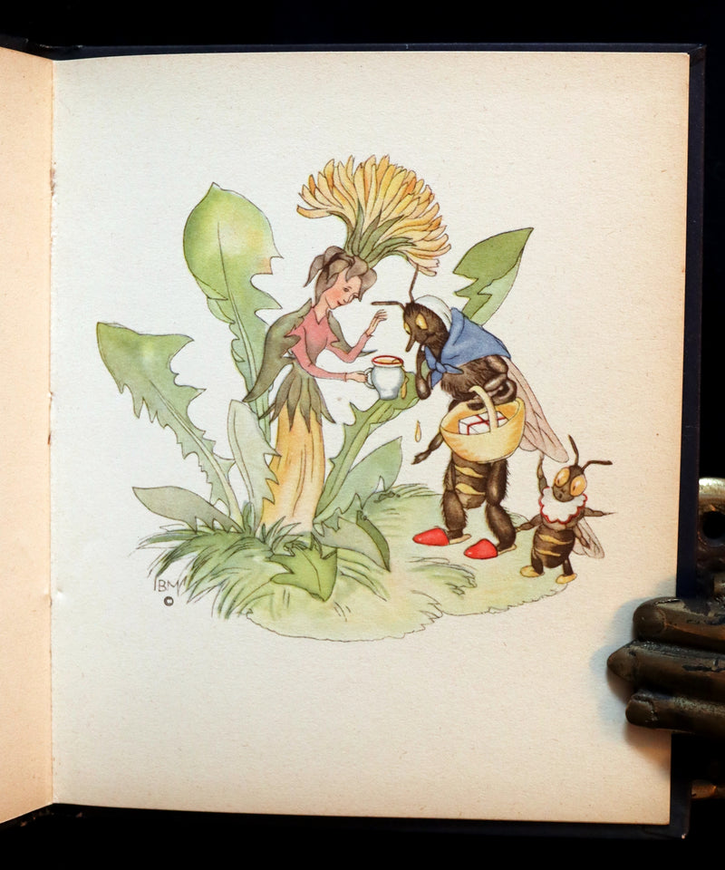 1935 Scarce First English Edition - THE BUSY BEES illustrated by Ida Bohatta-Morpurgo.