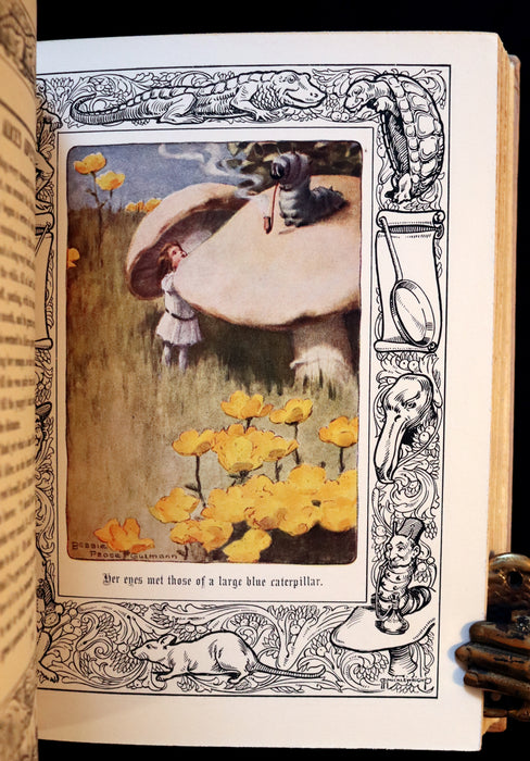 1930 Rare Book - Alice's Adventures in Wonderland Illustrated by Bessie Pease Gutmann.