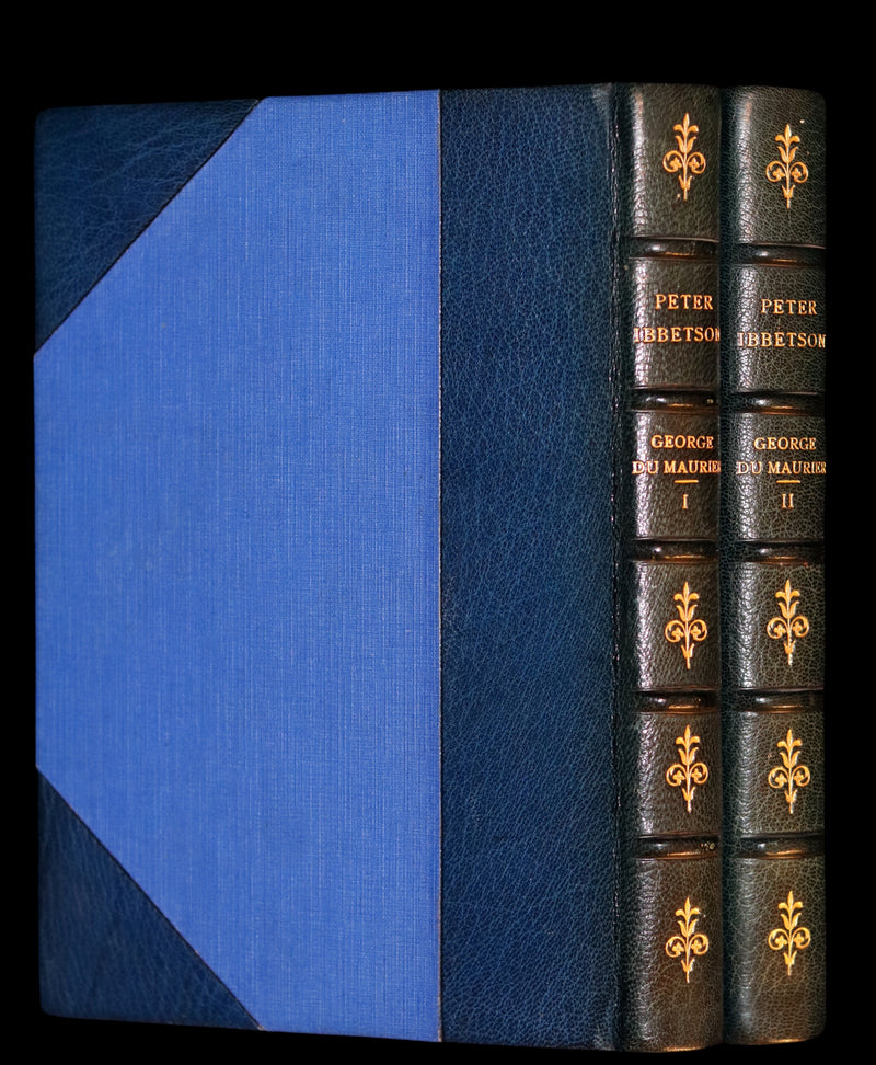 1892 First Edition in 2 Volumes - Peter Ibbetson, Strange Tale of Communication through Dreams by George Du Maurier.