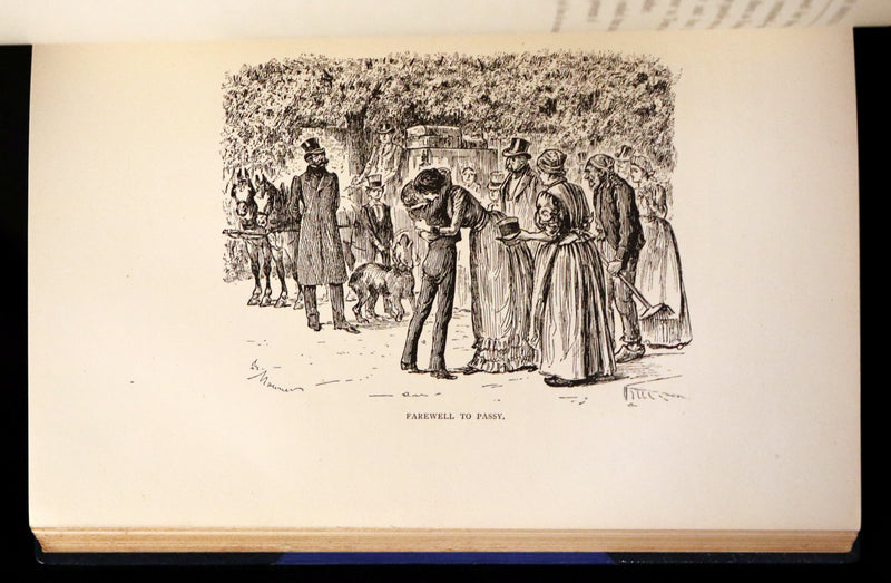1892 First Edition in 2 Volumes - Peter Ibbetson, Strange Tale of Communication through Dreams by George Du Maurier.