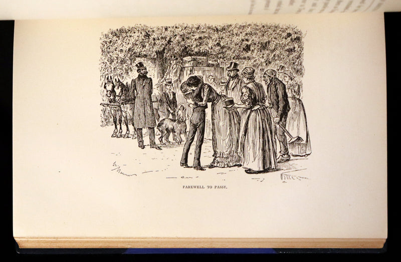 1892 First Edition in 2 Volumes - Peter Ibbetson, Strange Tale of Communication through Dreams by George Du Maurier.