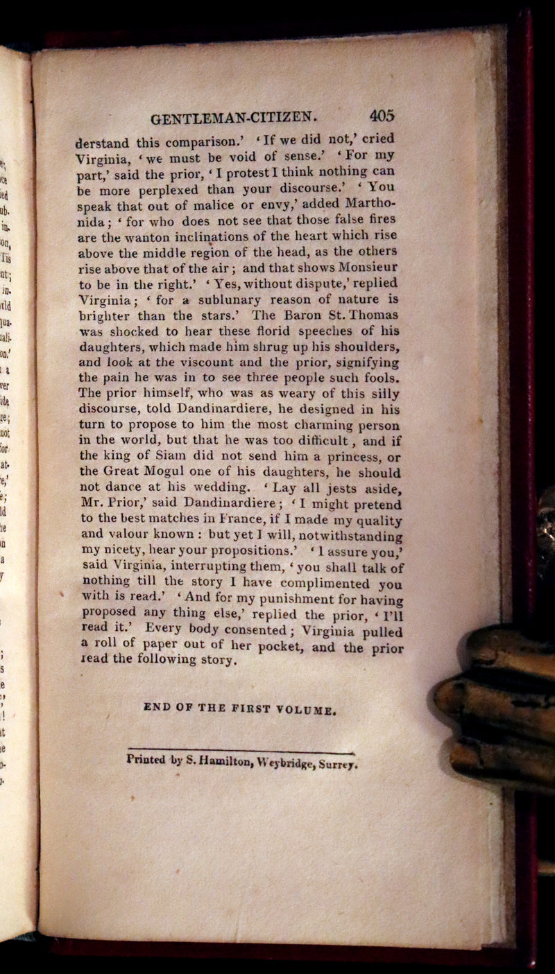 1817 Scarce Book Set - FAIRY TALES and Novels by the Countess d'ANOIS. Beautiful Binding.