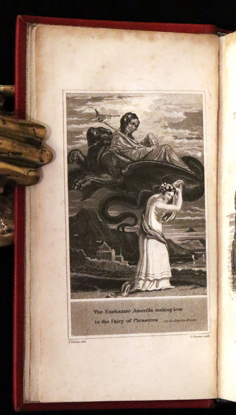 1817 Scarce Book Set - FAIRY TALES and Novels by the Countess d'ANOIS. Beautiful Binding.