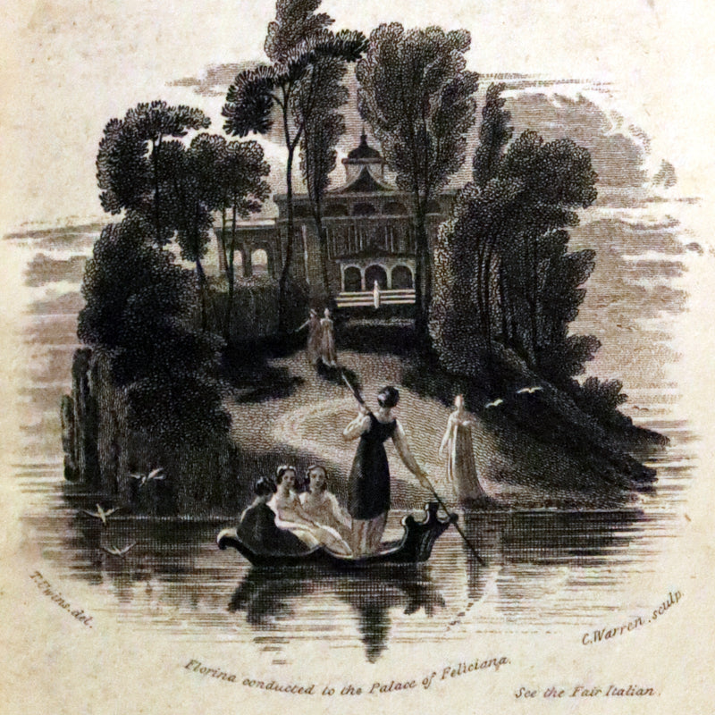 1817 Scarce Book Set - FAIRY TALES and Novels by the Countess d'ANOIS. Beautiful Binding.