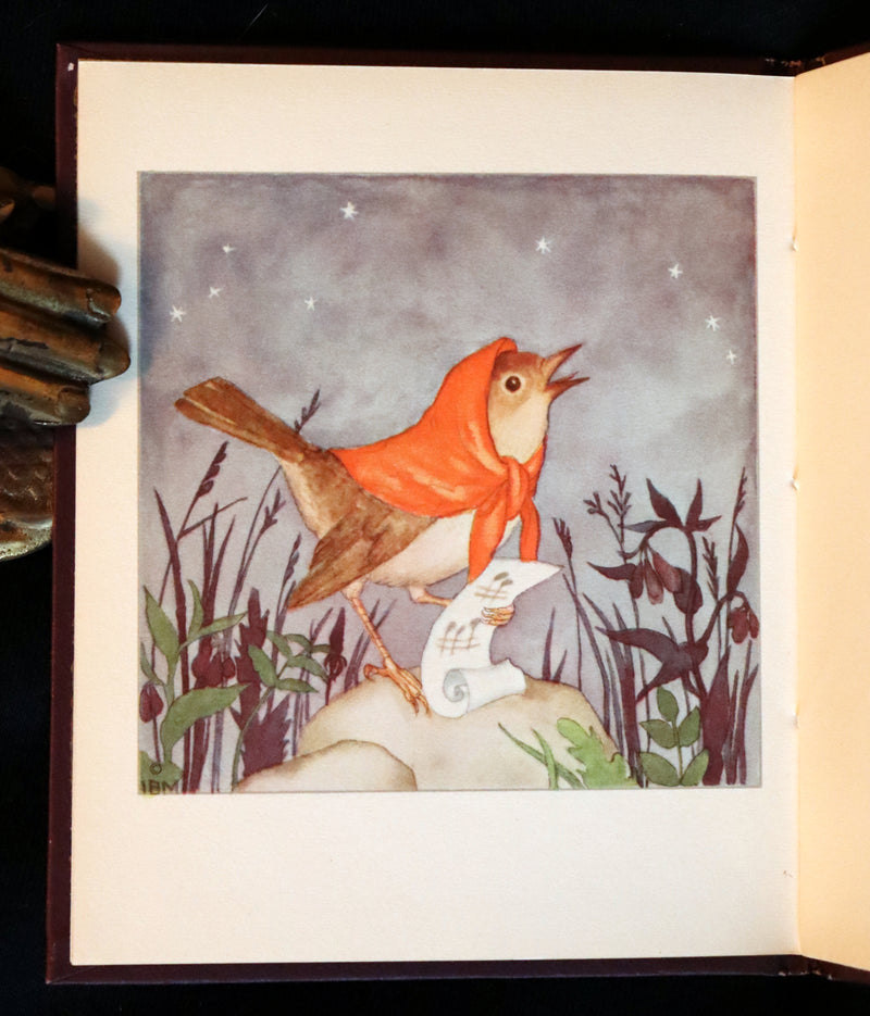1934 Scarce First English Edition - THE BIRDS' BOOK illustrated by Ida Bohatta Morpurgo.
