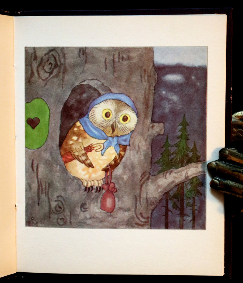 1934 Scarce First English Edition - THE BIRDS' BOOK illustrated by Ida Bohatta Morpurgo.