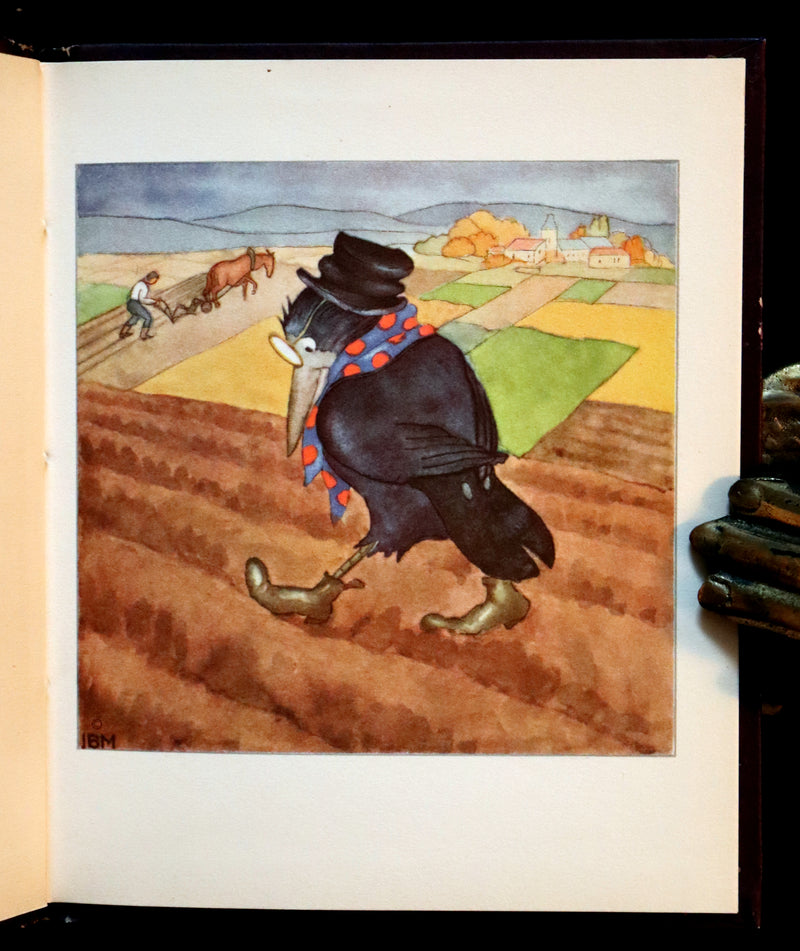 1934 Scarce First English Edition - THE BIRDS' BOOK illustrated by Ida Bohatta Morpurgo.