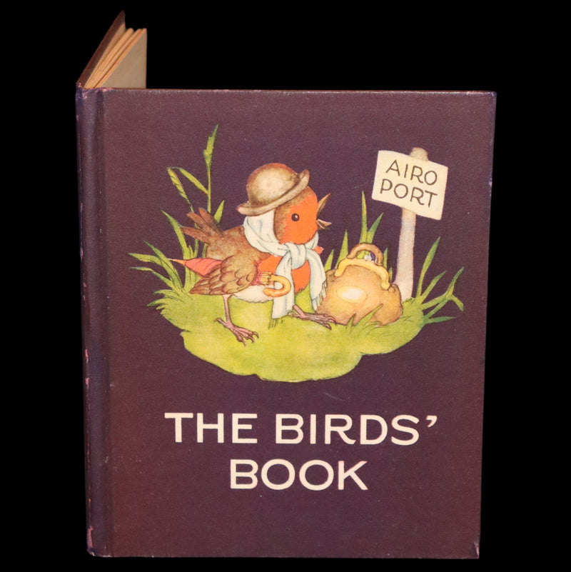 1934 Scarce First English Edition - THE BIRDS' BOOK illustrated by Ida Bohatta Morpurgo.
