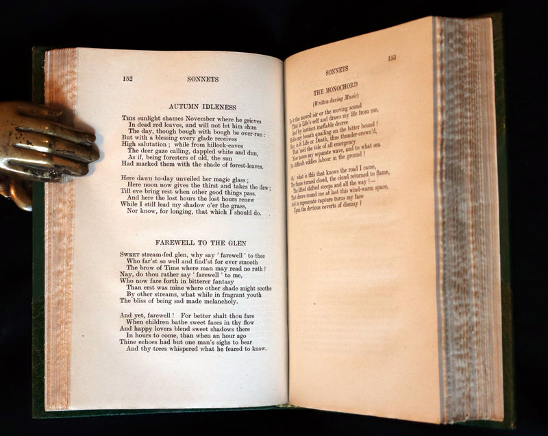1919 Pre-Raphaelite Book bound by Bayntun - Poems and Translations of Dante Gabriel Rossetti.