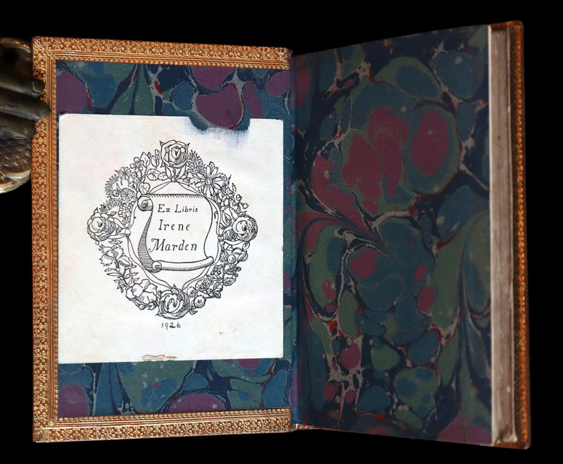 1883 Rare Book in a Riviere Binding - The Complete Angler by Izaak Walton. Facsimile of the 1653 First Edition.
