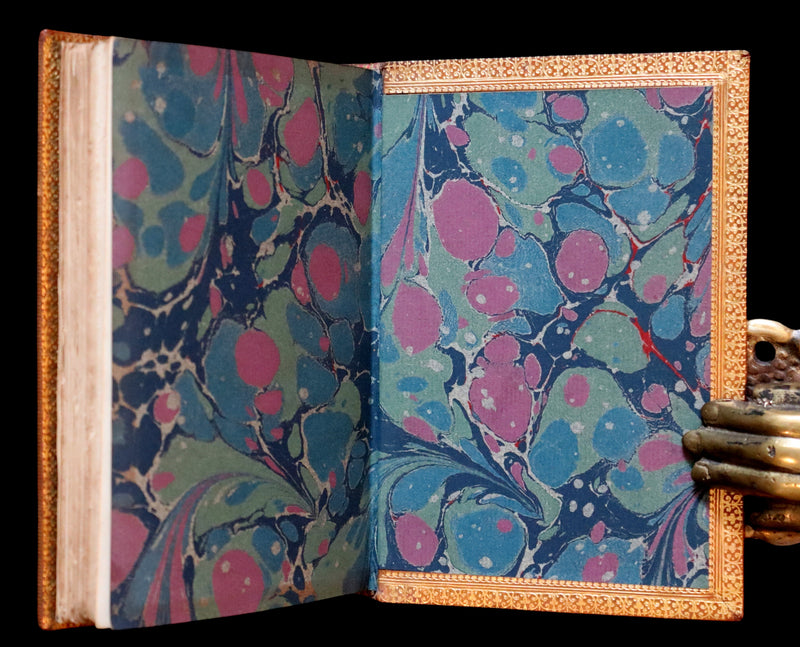 1883 Rare Book in a Riviere Binding - The Complete Angler by Izaak Walton. Facsimile of the 1653 First Edition.