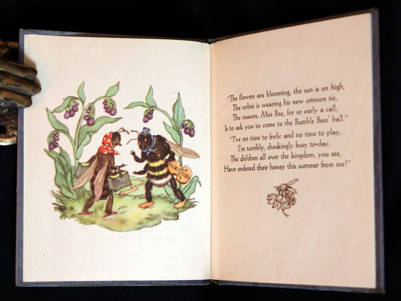 1946 Scarce First US Edition - THE BUSY BEES illustrated by Ida Bohatta-Morpurgo.