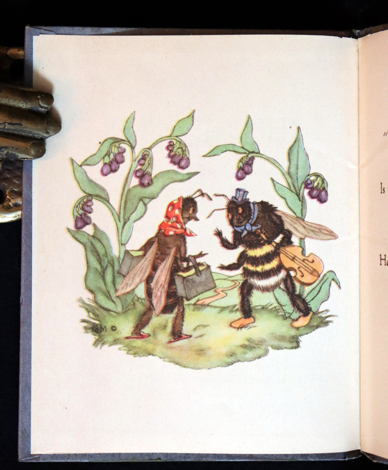 1946 Scarce First US Edition - THE BUSY BEES illustrated by Ida Bohatta-Morpurgo.