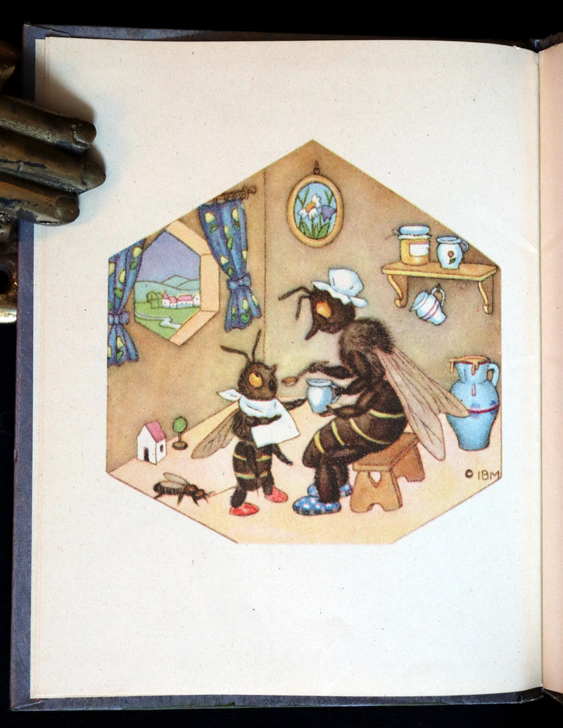 1946 Scarce First US Edition - THE BUSY BEES illustrated by Ida Bohatta-Morpurgo.