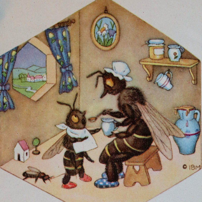 1946 Scarce First US Edition - THE BUSY BEES illustrated by Ida Bohatta-Morpurgo.