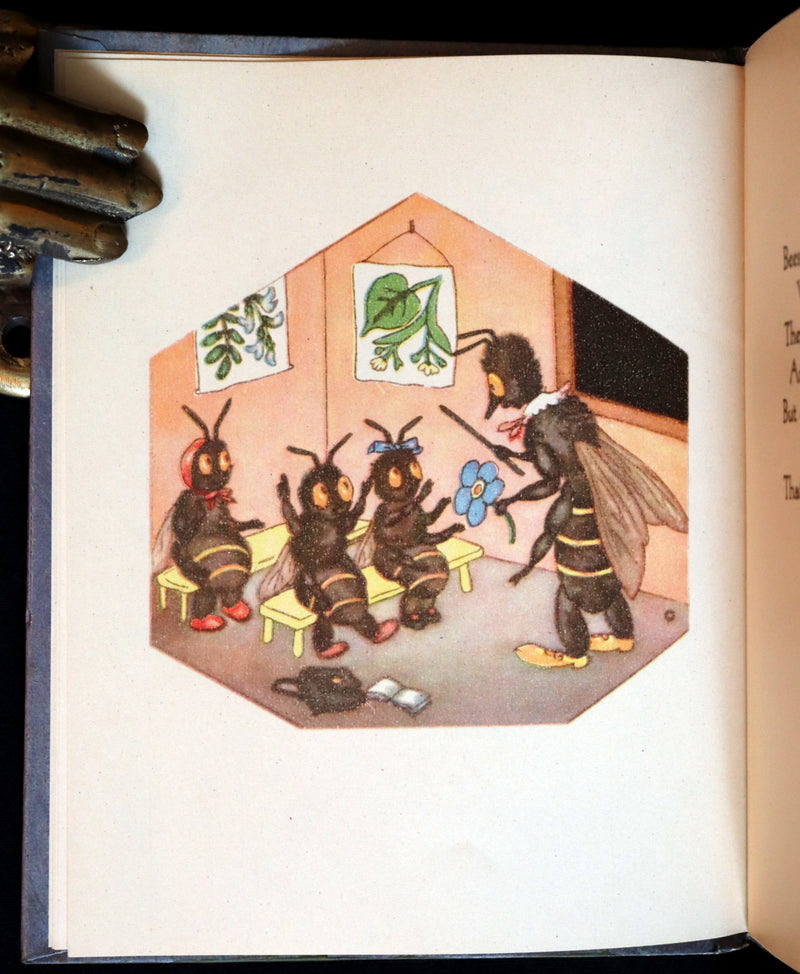 1946 Scarce First US Edition - THE BUSY BEES illustrated by Ida Bohatta-Morpurgo.