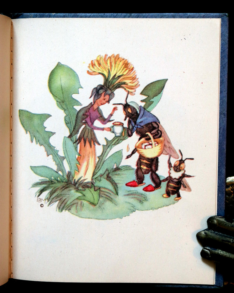 1946 Scarce First US Edition - THE BUSY BEES illustrated by Ida Bohatta-Morpurgo.