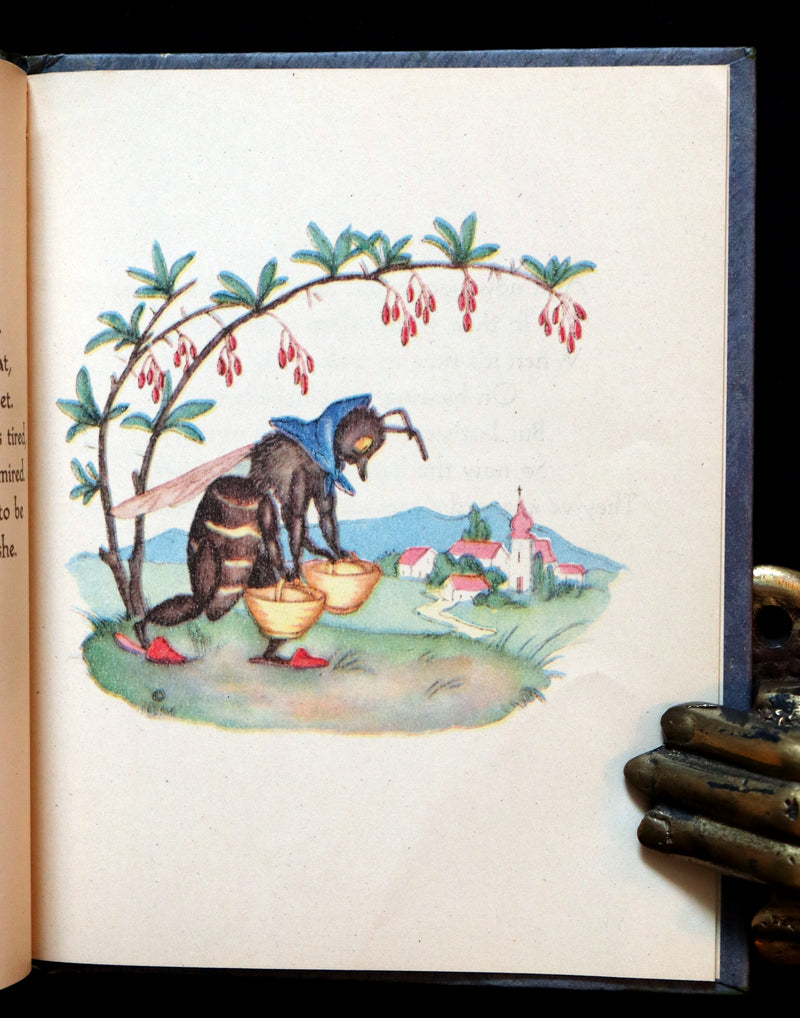 1946 Scarce First US Edition - THE BUSY BEES illustrated by Ida Bohatta-Morpurgo.