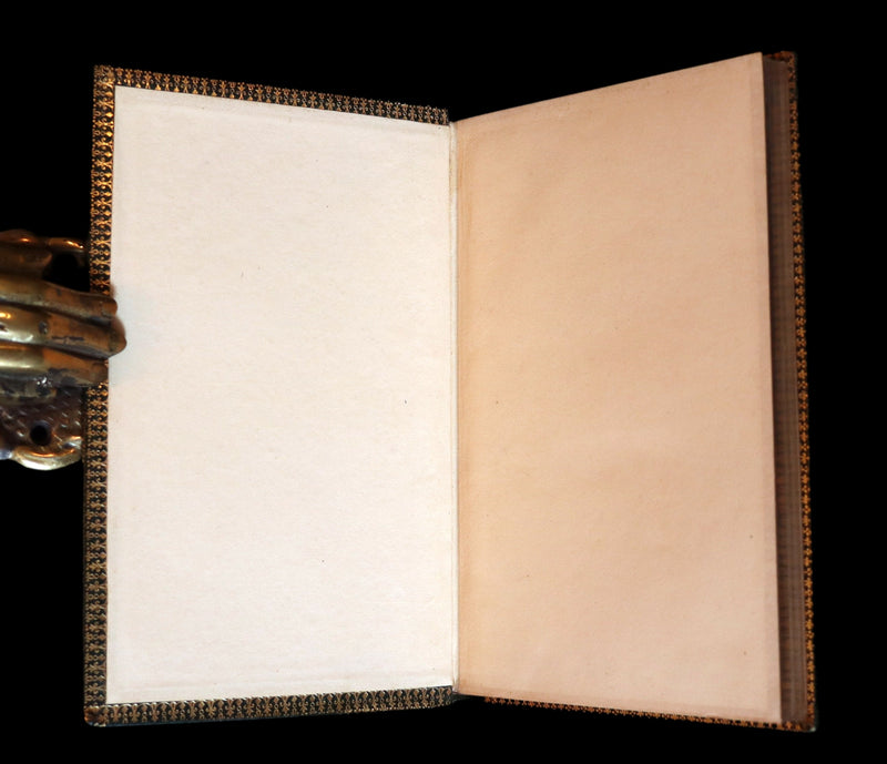 1865 Rare book in a nice calf leather binding - The PRINCESS by Alfred Lord Tennyson.