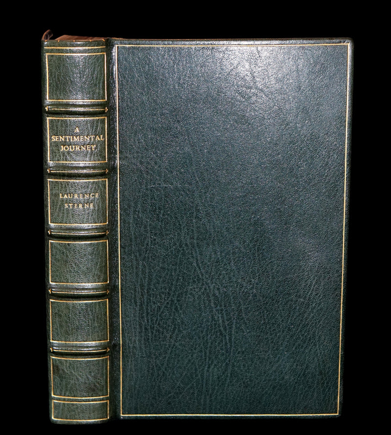 1882 Illustrated Edition bound by ASPREY - SENTIMENTAL JOURNEY THROUGH FRANCE AND ITALY.