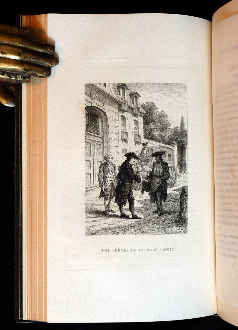 1882 Illustrated Edition bound by ASPREY - SENTIMENTAL JOURNEY THROUGH FRANCE AND ITALY.
