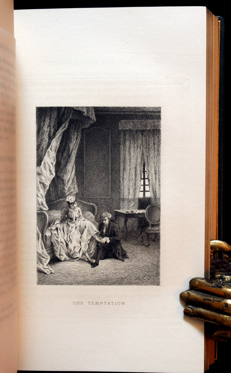 1882 Illustrated Edition bound by ASPREY - SENTIMENTAL JOURNEY THROUGH FRANCE AND ITALY.