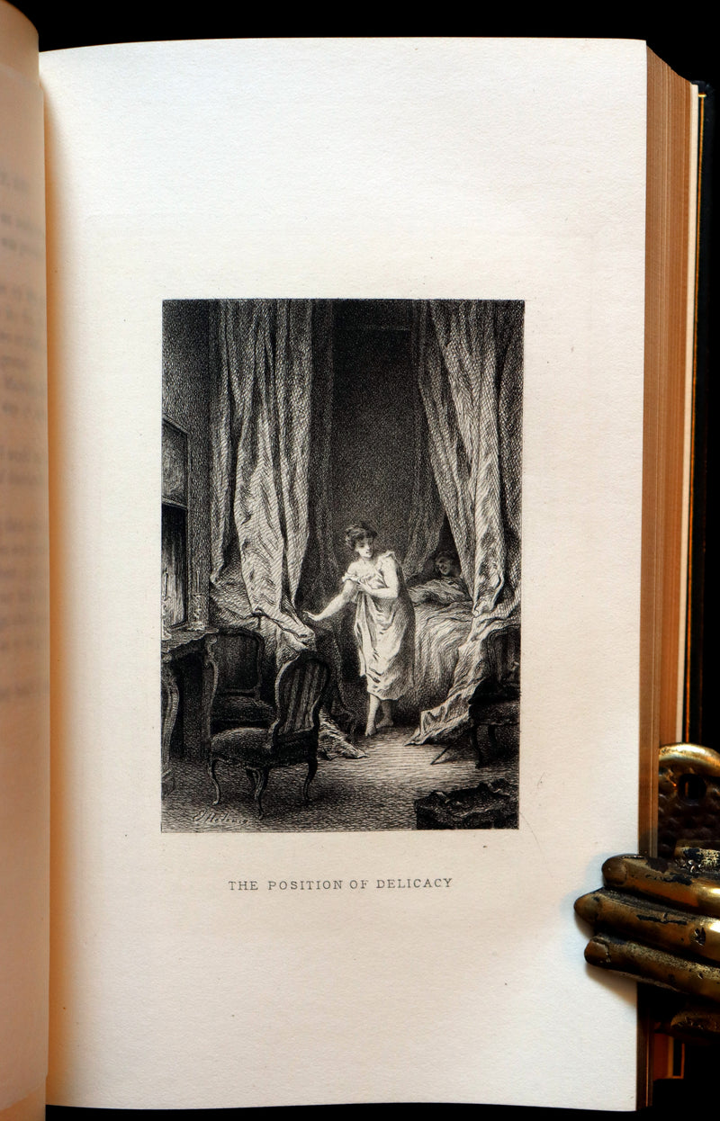 1882 Illustrated Edition bound by ASPREY - SENTIMENTAL JOURNEY THROUGH FRANCE AND ITALY.