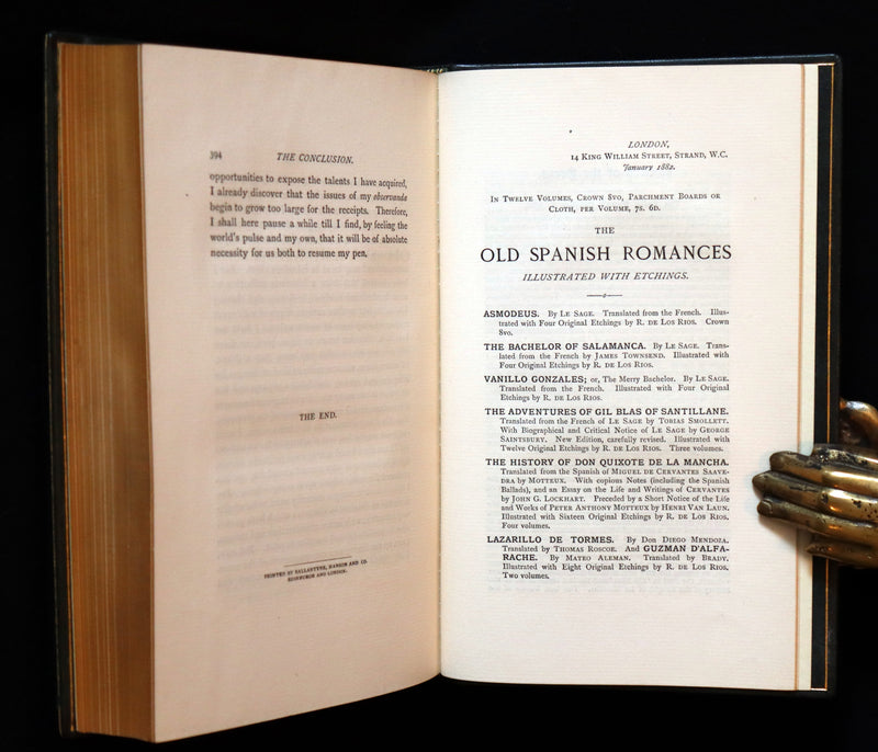 1882 Illustrated Edition bound by ASPREY - SENTIMENTAL JOURNEY THROUGH FRANCE AND ITALY.