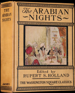 1920 Rare Book - The ARABIAN NIGHTS color illustrated by William H. Lister.