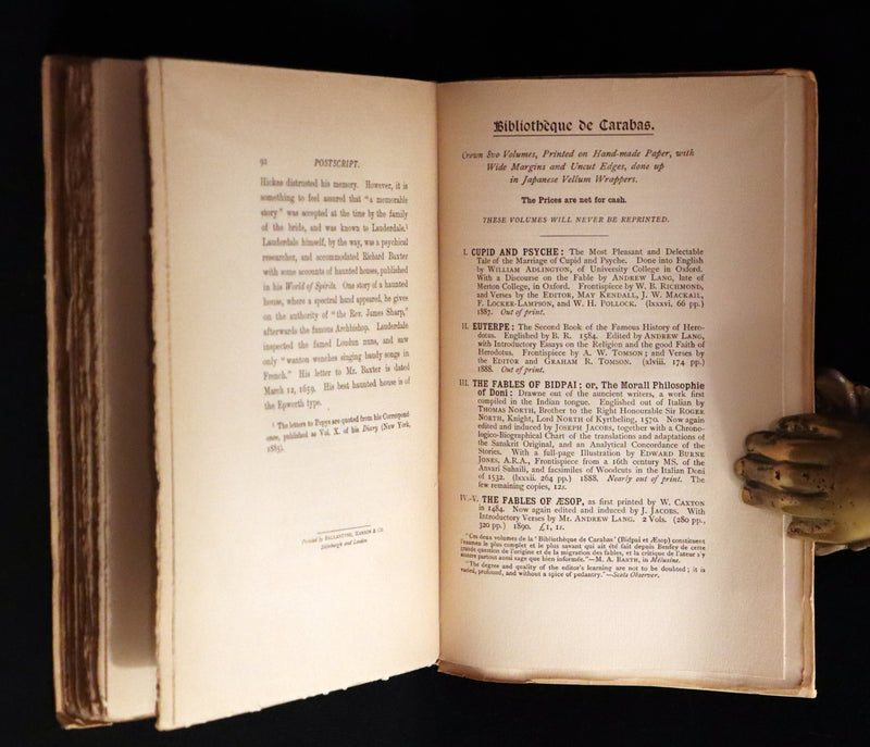 1893 Scarce Book - The Secret Commonwealth of Elves Fauns & Fairies by Robert Kirk.